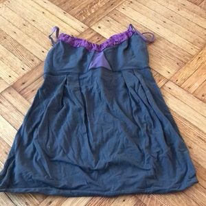 - Lululemon built in bra tank